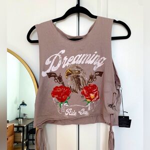 Distressed Western Summer Tank